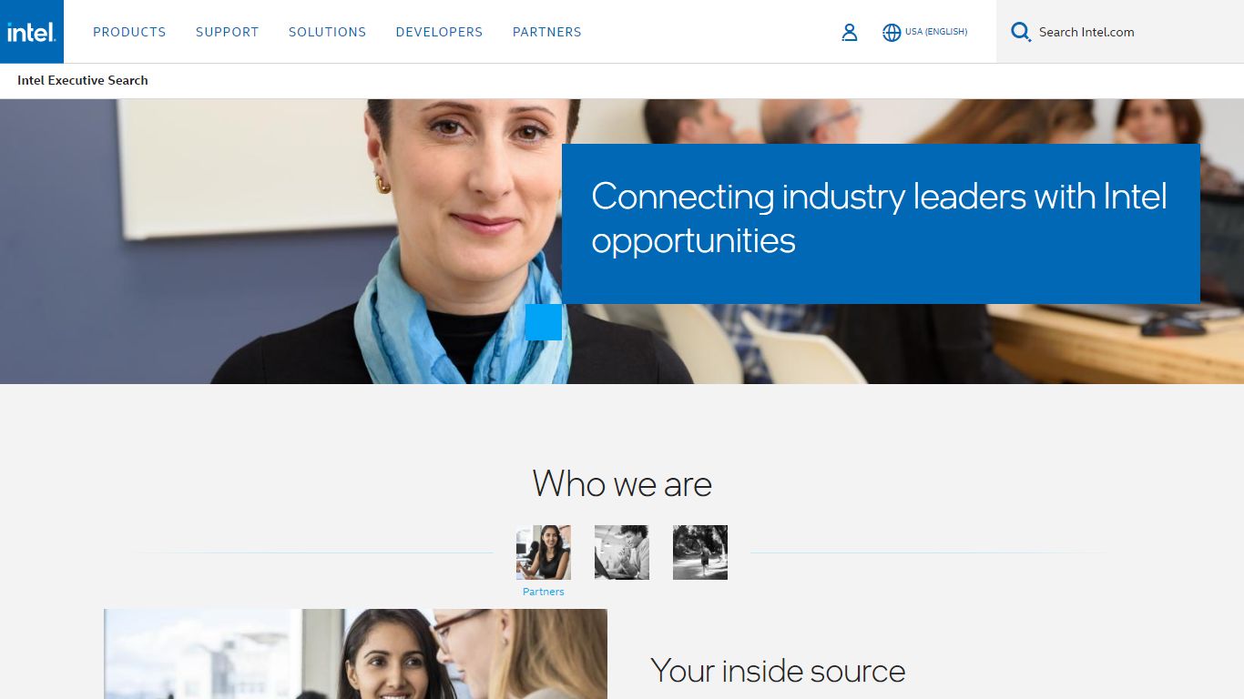 Intel Executive Search